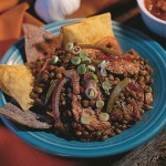 Chili Chicken and Lentil Salad