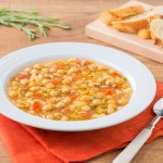 Rosemary Chickpea Soup - find more delicious recipes at http://www.cookingwithpulses.com!